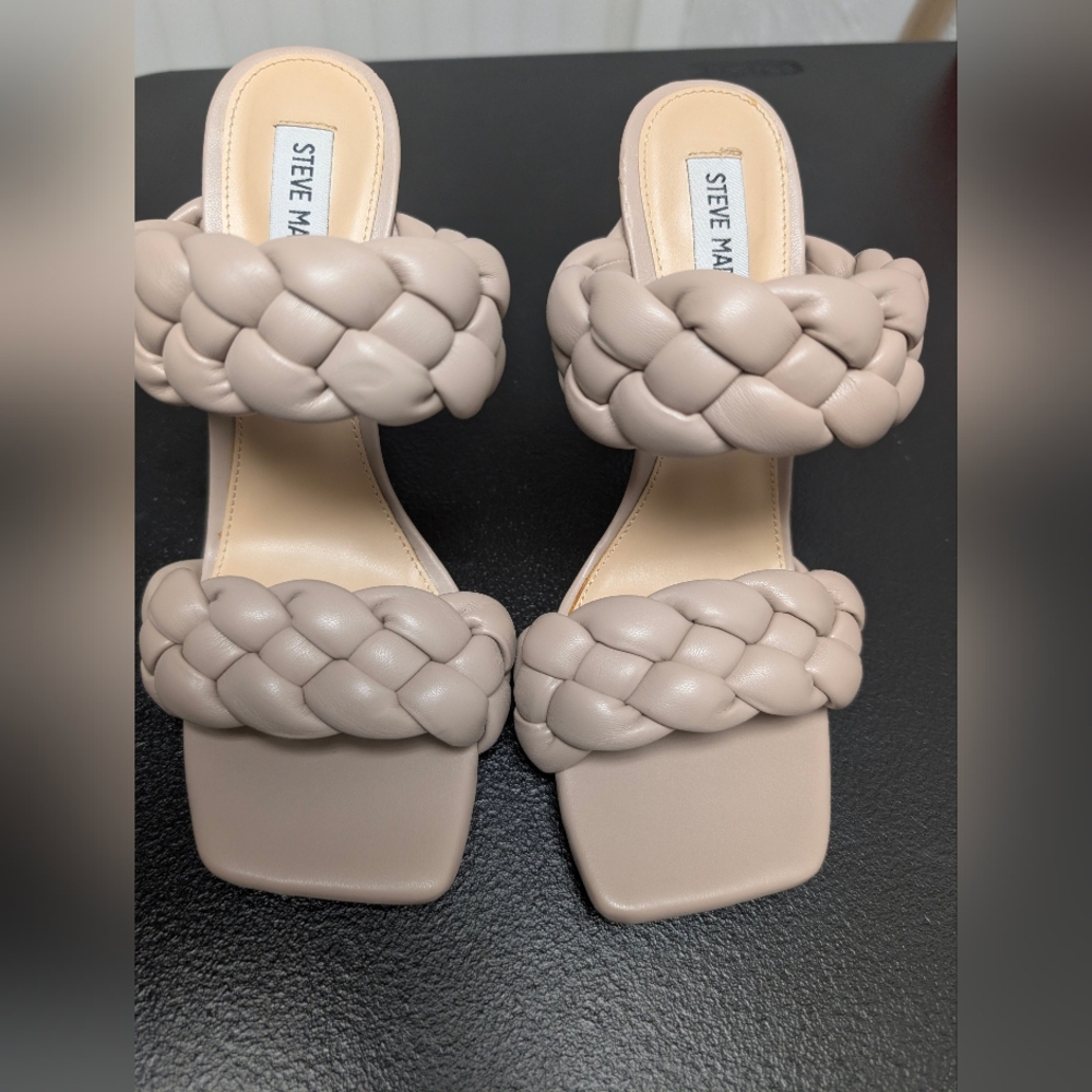 Steve Madden Women's Braided Sandals - Cream